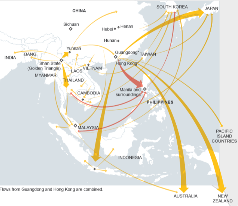 Trafficking-Routes-from-the-Golden-Triangle